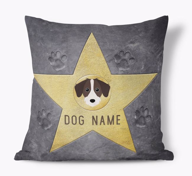 Star of Fame: Personalized {breedFullName} Soft Touch Pillow